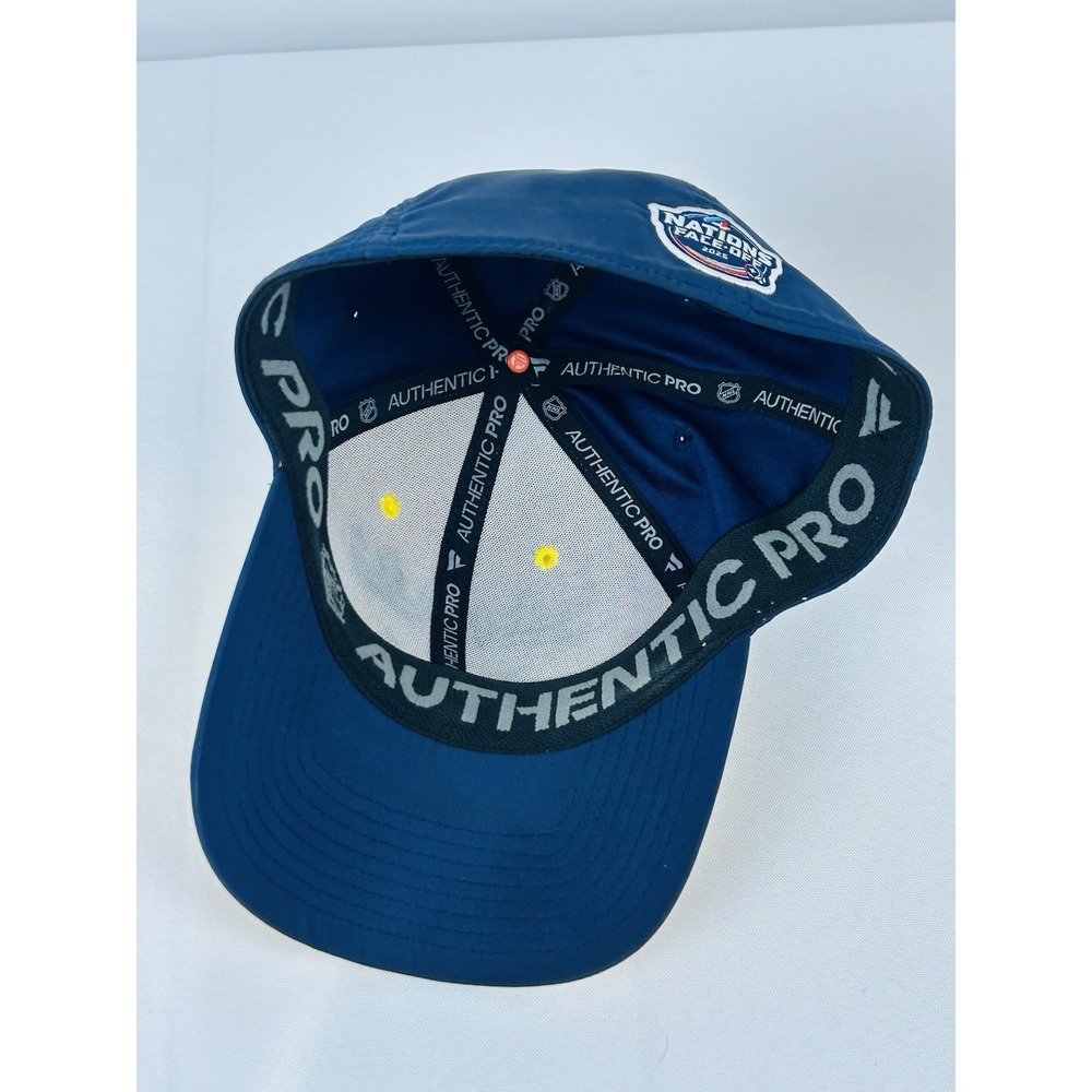 Fanatics 4 Nation Face Off Hat M/L 2025 Sweden World Cup of Hockey Authentic Pro - Picture 7 of 9
